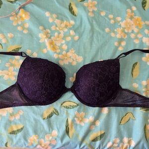 Victoria's secret bra- NWOT, blue color, sparkly bra